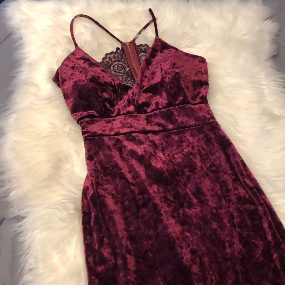 Velvet dress excellent condition